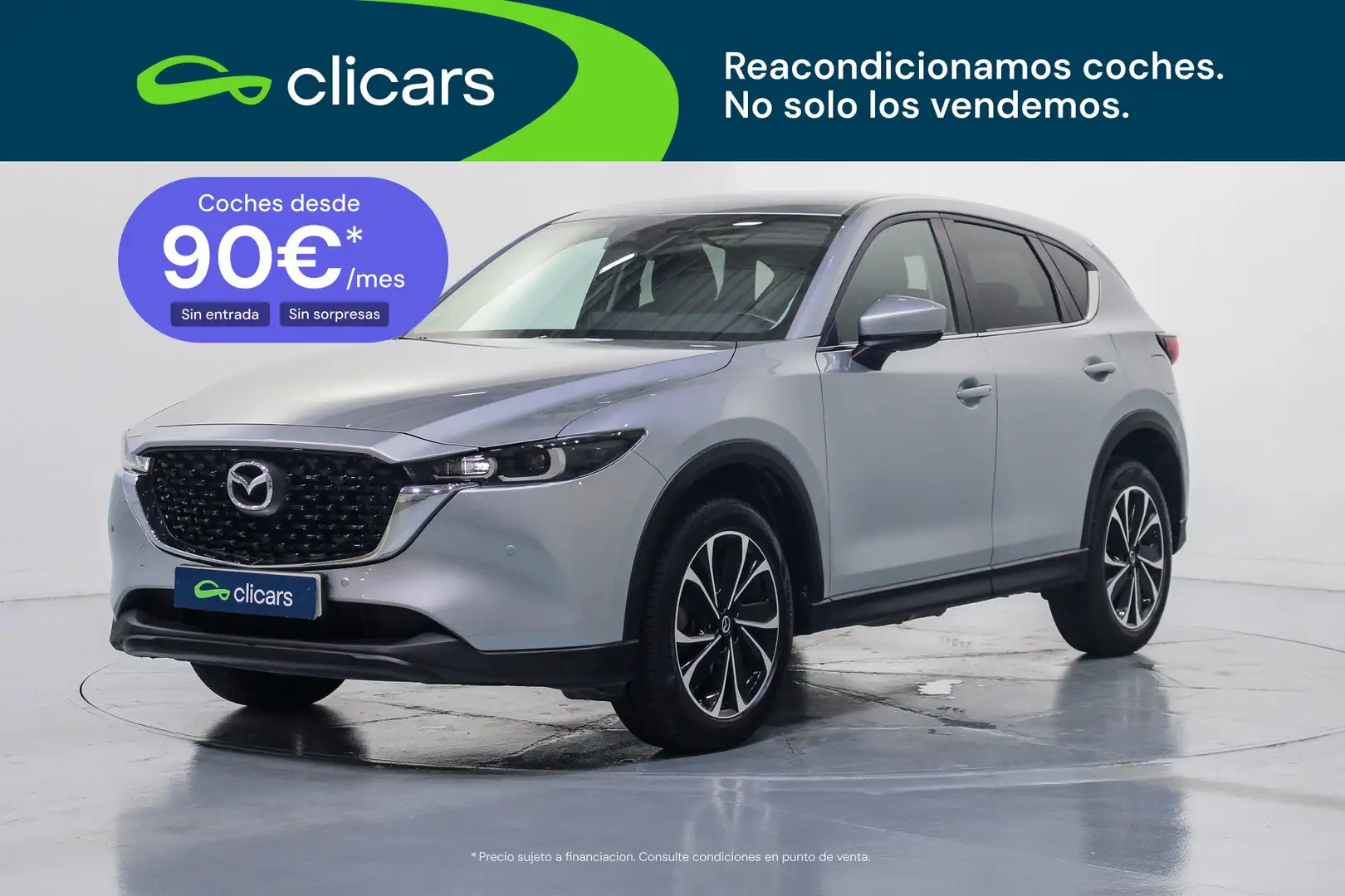 Mazda CX-5 2.2 Skyactiv-D Origin 2WD 110kW Plateado - 1