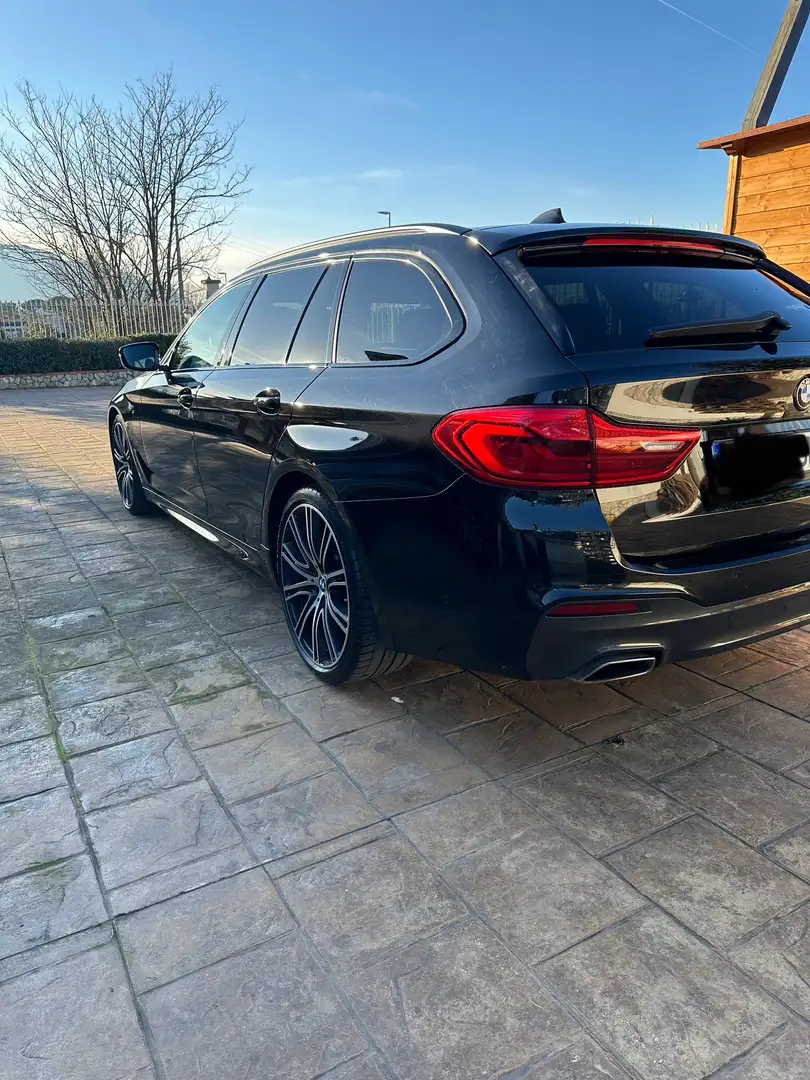 BMW 530 530d Touring xdrive Msport 265cv auto Nero - 2