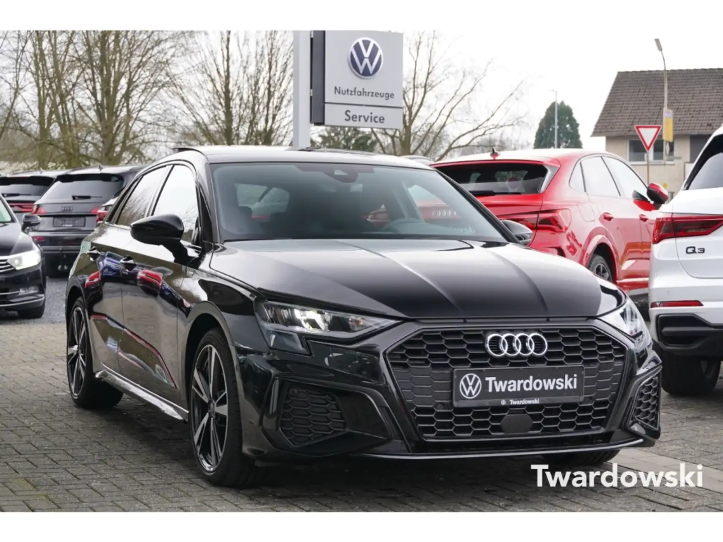 Audi A3 Sportback 35 TDI S-Line 2.0 Black Style PANO ACC Schwarz - 1