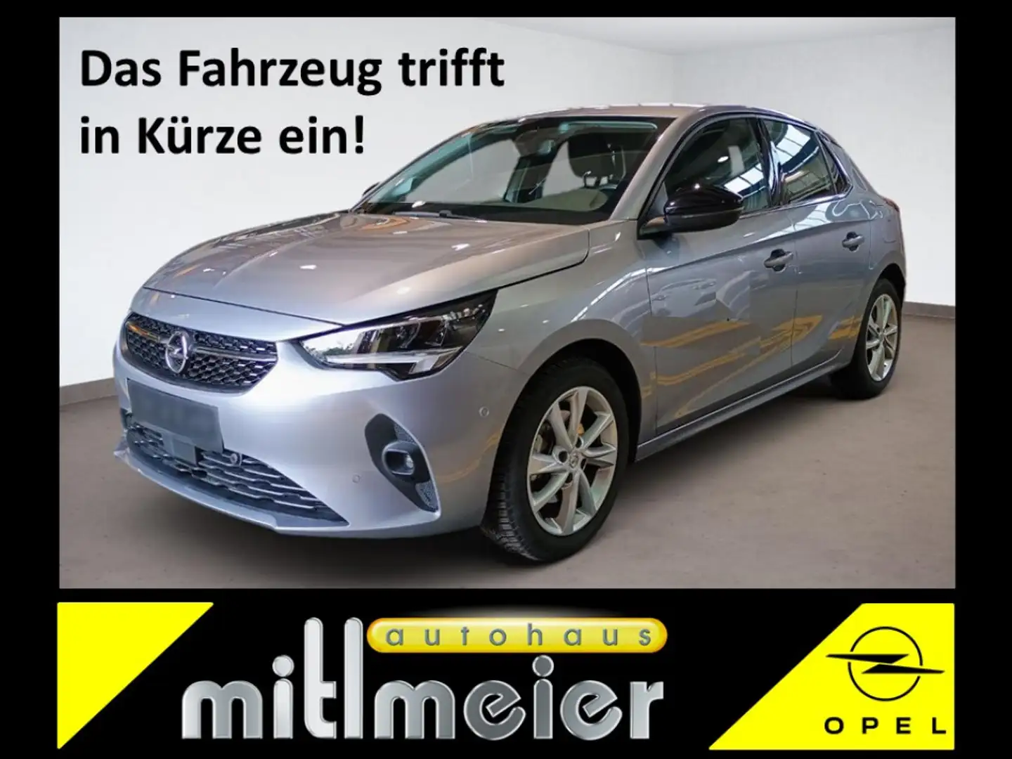 Opel Corsa F 1.5D Elegance LED RF-Kamera Parkassist. Grigio - 1