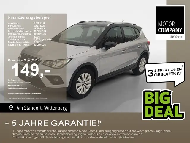 SEAT Arona 1.0 TSI Xcellence CarPlay*Kamera*ACC*