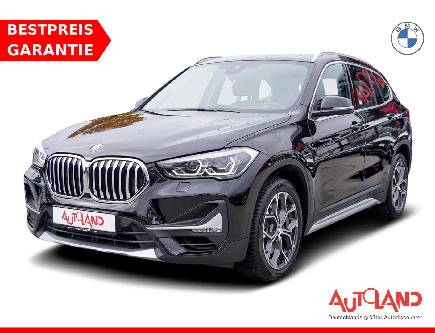 BMW X1 sDrive 20 i xLine Head-Up Tempomat LED Navi Negro - 1
