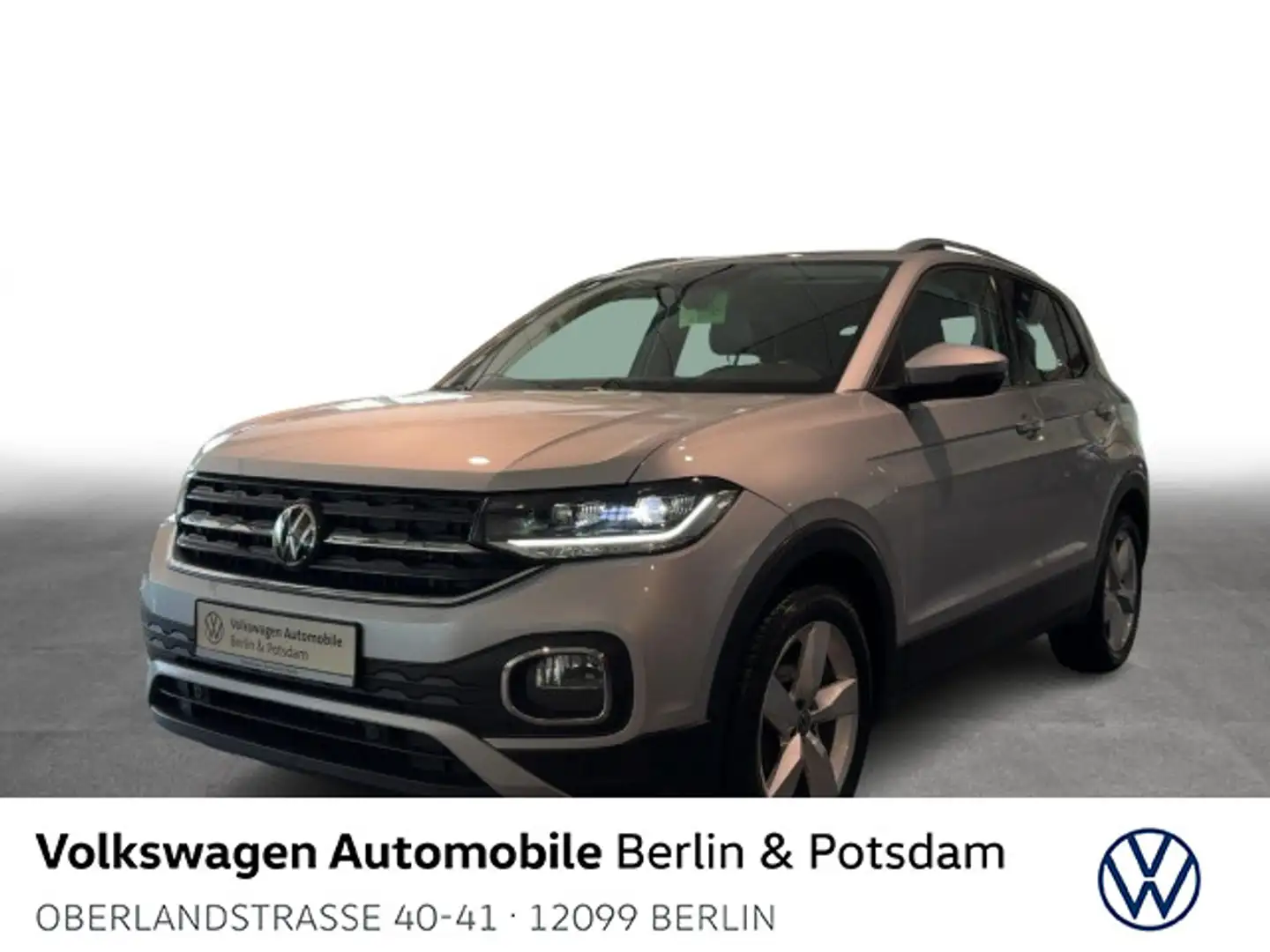 Volkswagen T-Cross 1.0TSI DSG Style NAVI PDC LED Silber - 1