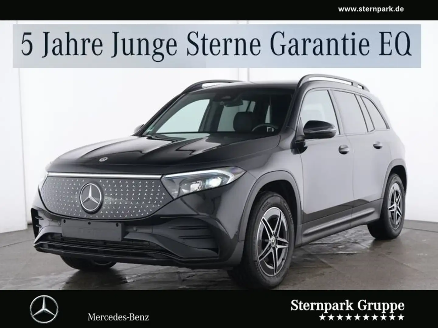 Mercedes-Benz EQB 300 EQB 300 4M AMG'FahrAssPak'AHK'Memory'RKam'NightP Schwarz - 1
