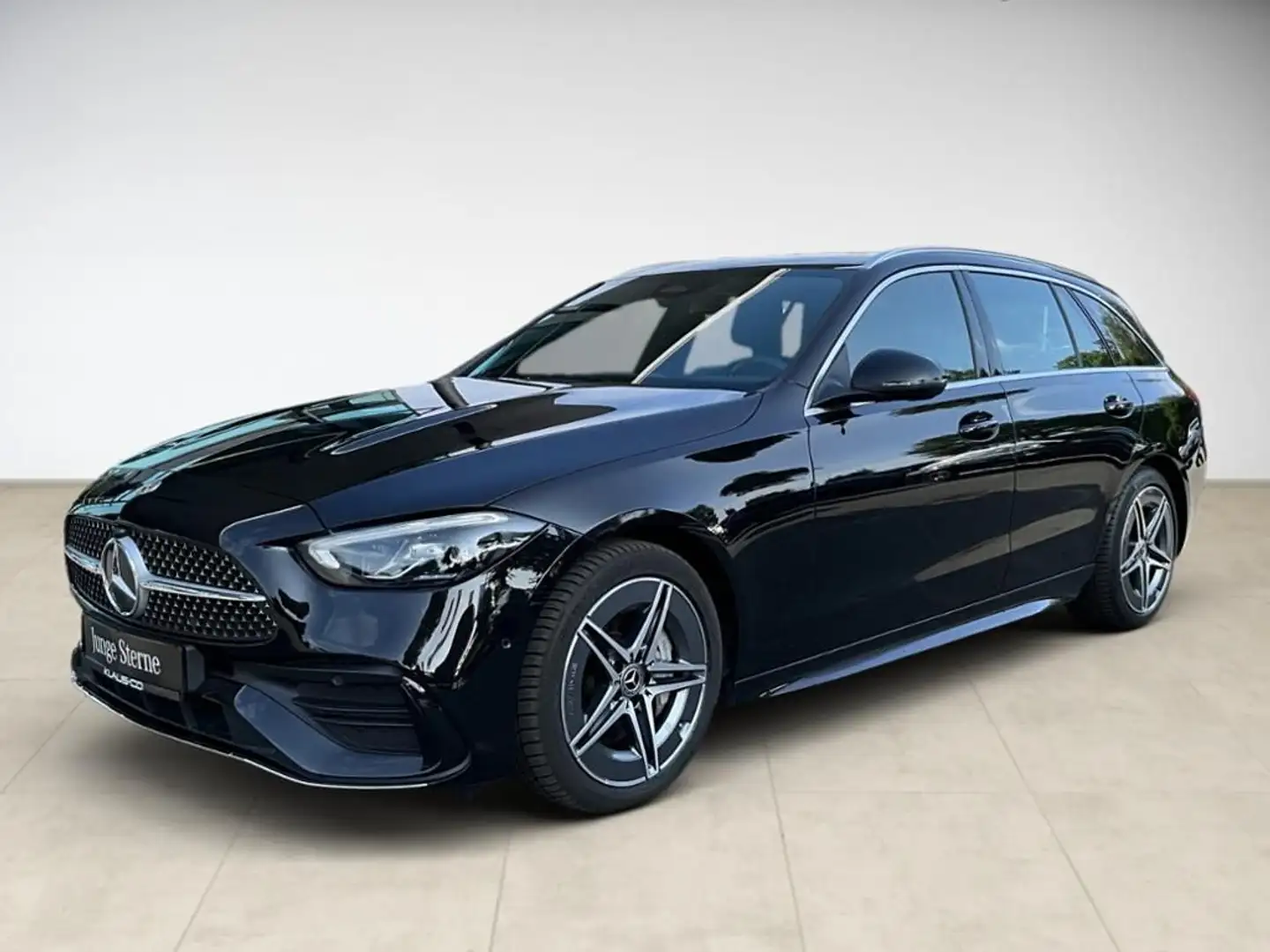 Mercedes-Benz C 220 d T AMG Style Sport AkustikGlas S-Sitz Zwart - 1