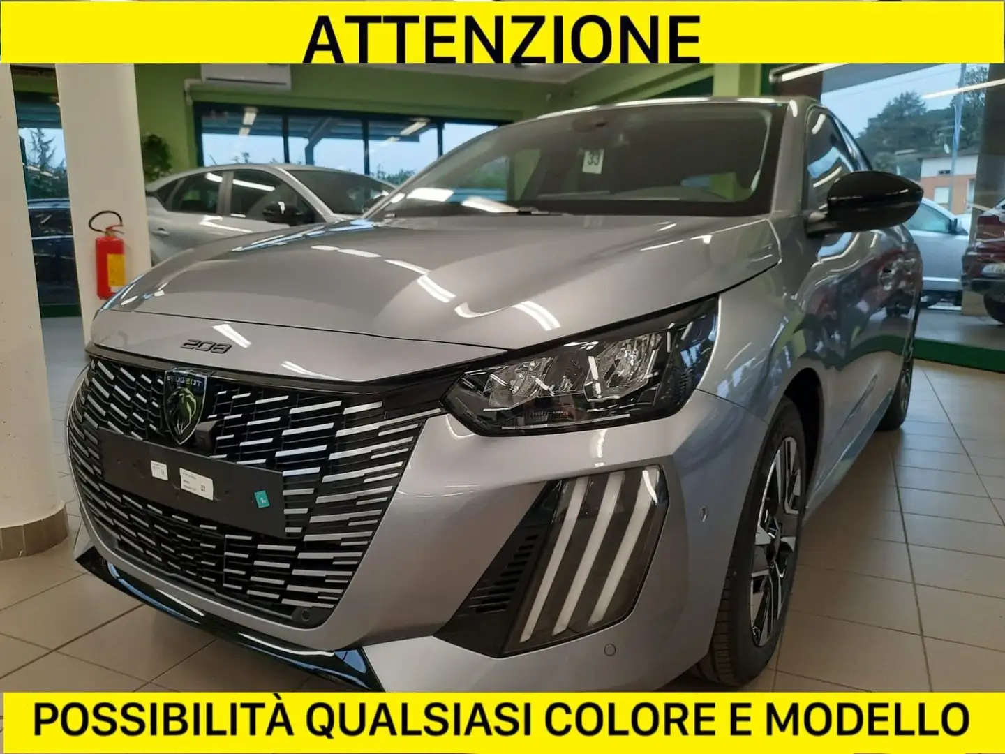 Peugeot 208 1.2 ALLURE PURETECH 100 CV Šedá - 1