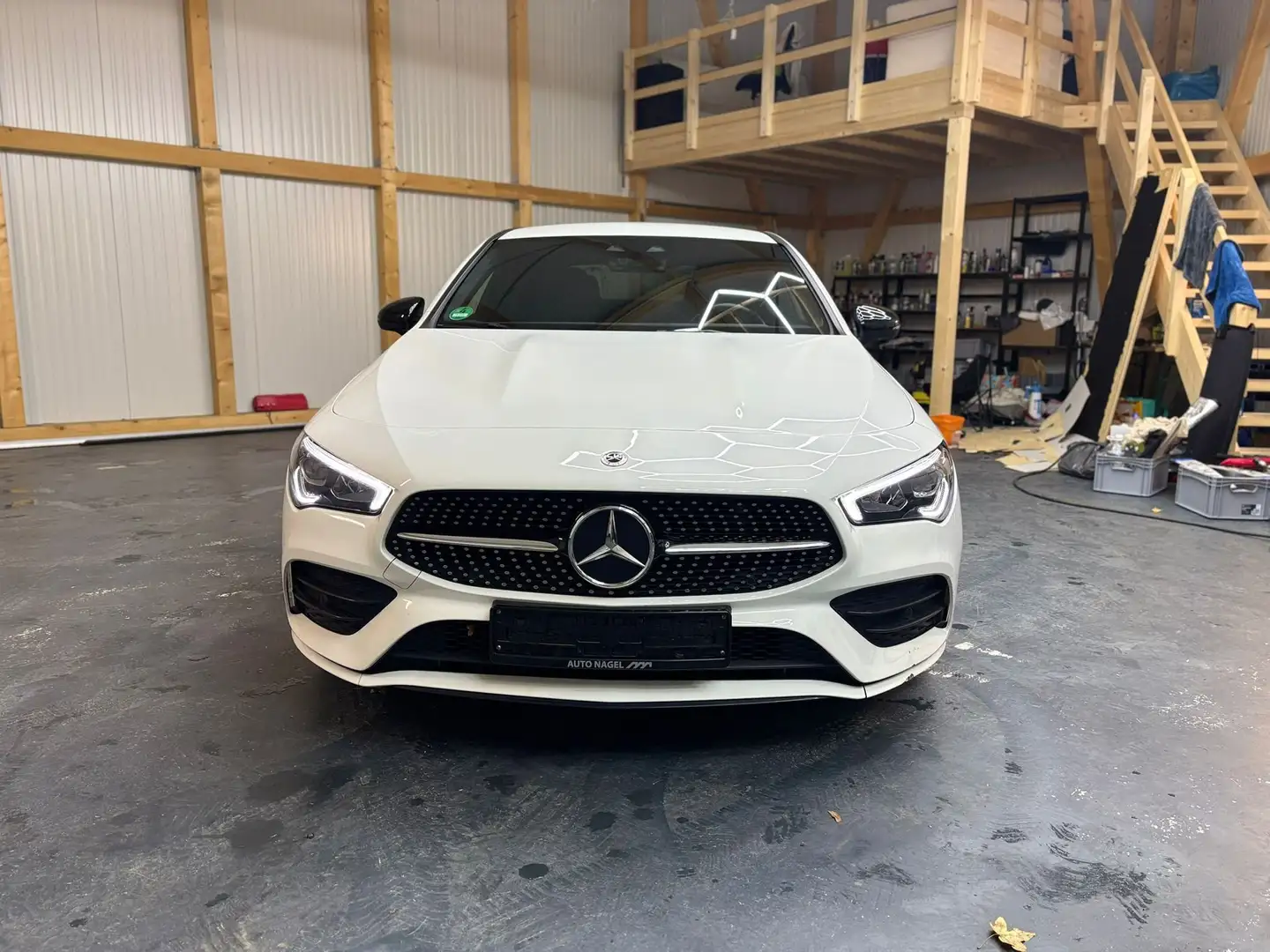 Mercedes-Benz CLA 220 CLA 220 d AMG Night Line*1.Hand*Unfallfrei*TÜVN Blanc - 2