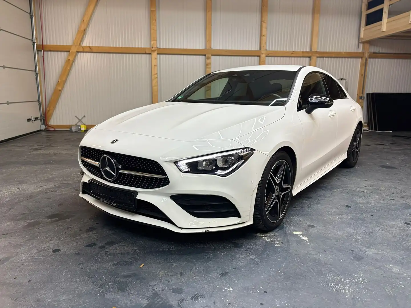 Mercedes-Benz CLA 220 CLA 220 d AMG Night Line*1.Hand*Unfallfrei*TÜVN Blanc - 1