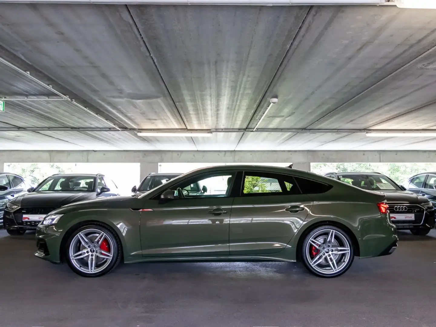 Audi A5 Sportback advanced 40 TDI B&O Matrix Sportsitz Grün - 2