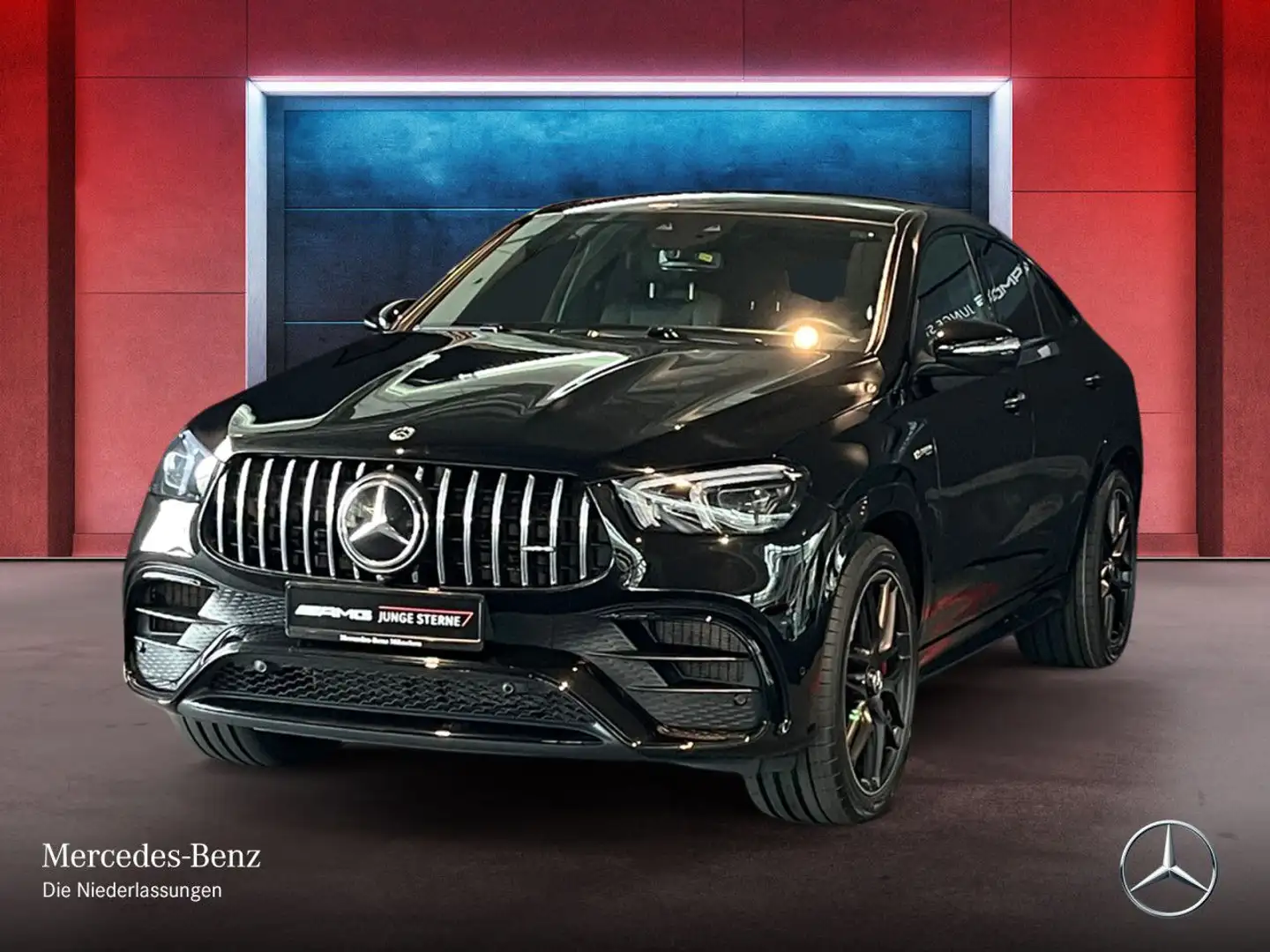 Mercedes-Benz GLE 63 AMG GLE 63 S Coupé 4M NIGHT+PANO+360+AHK+MULTIBEAM+9G Zwart - 2