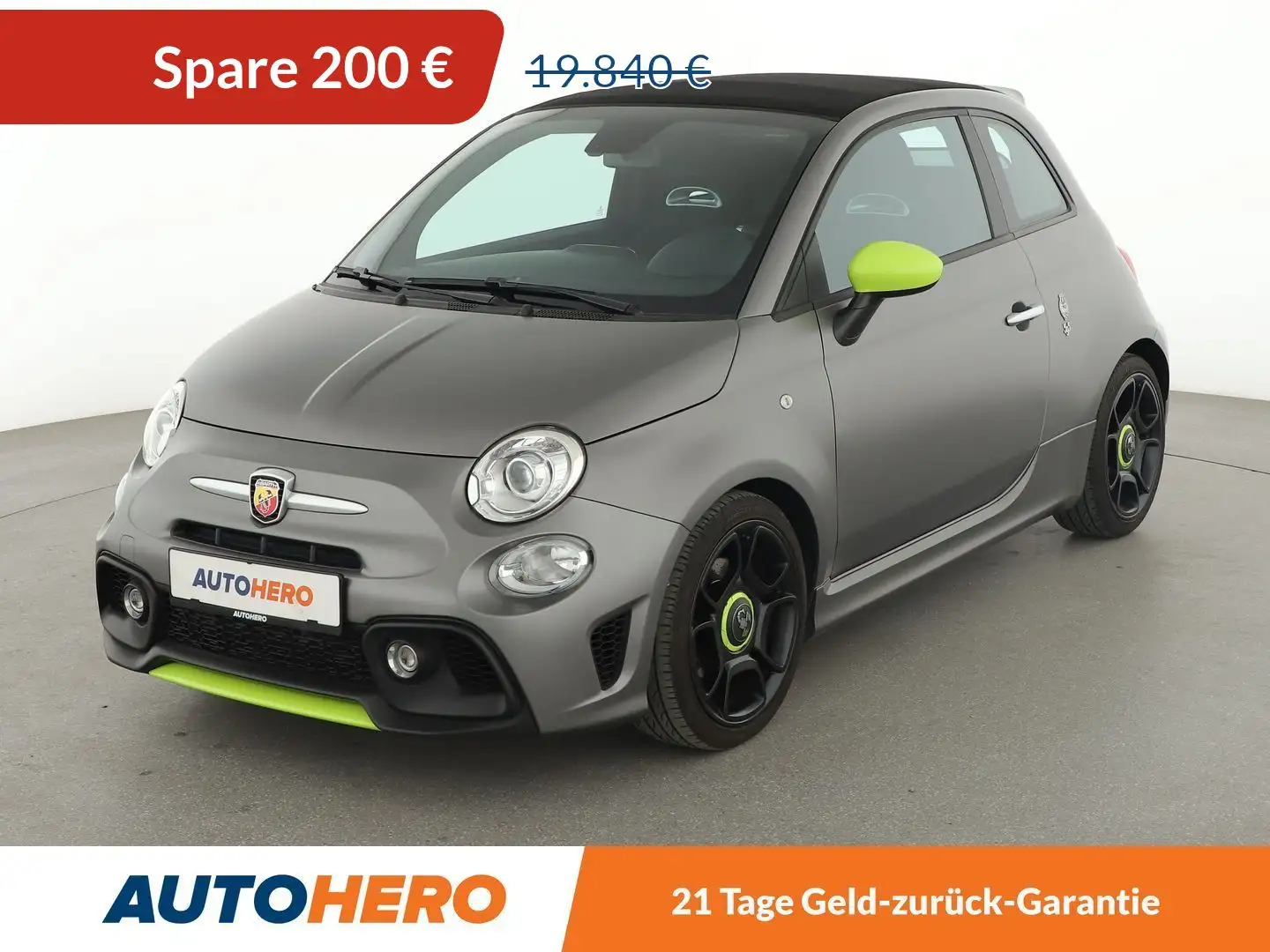 Abarth 595C 1.4 Pista*NAVI*XENON*PDC*KLIMA*SPORTAUSPUFF* Grau - 1