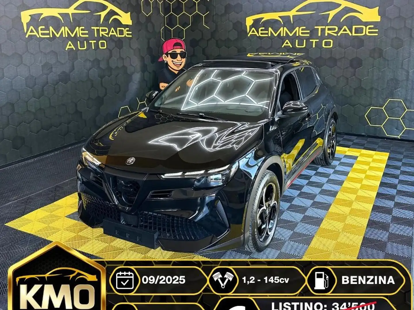 Alfa Romeo Junior Junior 1.2 ibrida Sprint 145cv edct6 Negru - 1