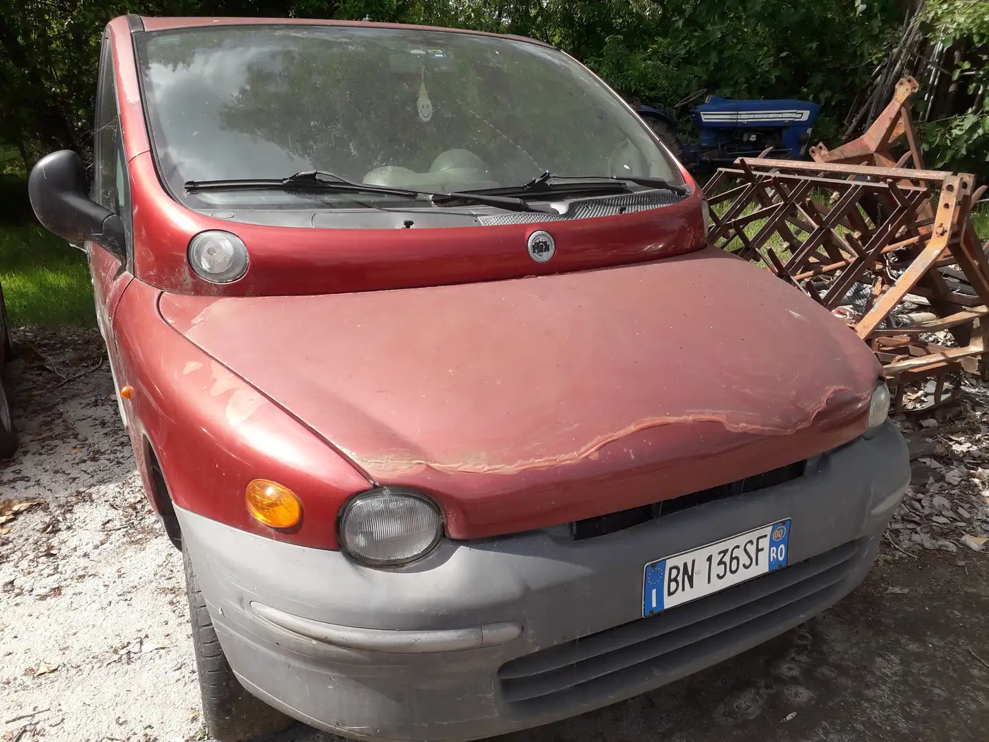 Fiat Multipla PRIMA SERIE A METANO PER USO DI RICAMBI Rojo - 1
