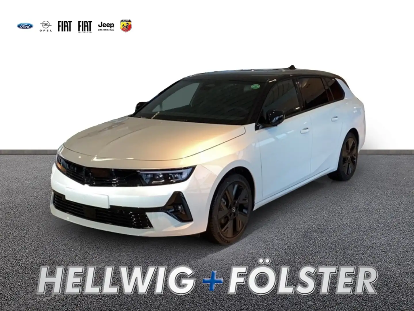 Opel Astra ST GS SHZ LenkradHZG HUD 360 Kamera Apple CarPlay Weiß - 1