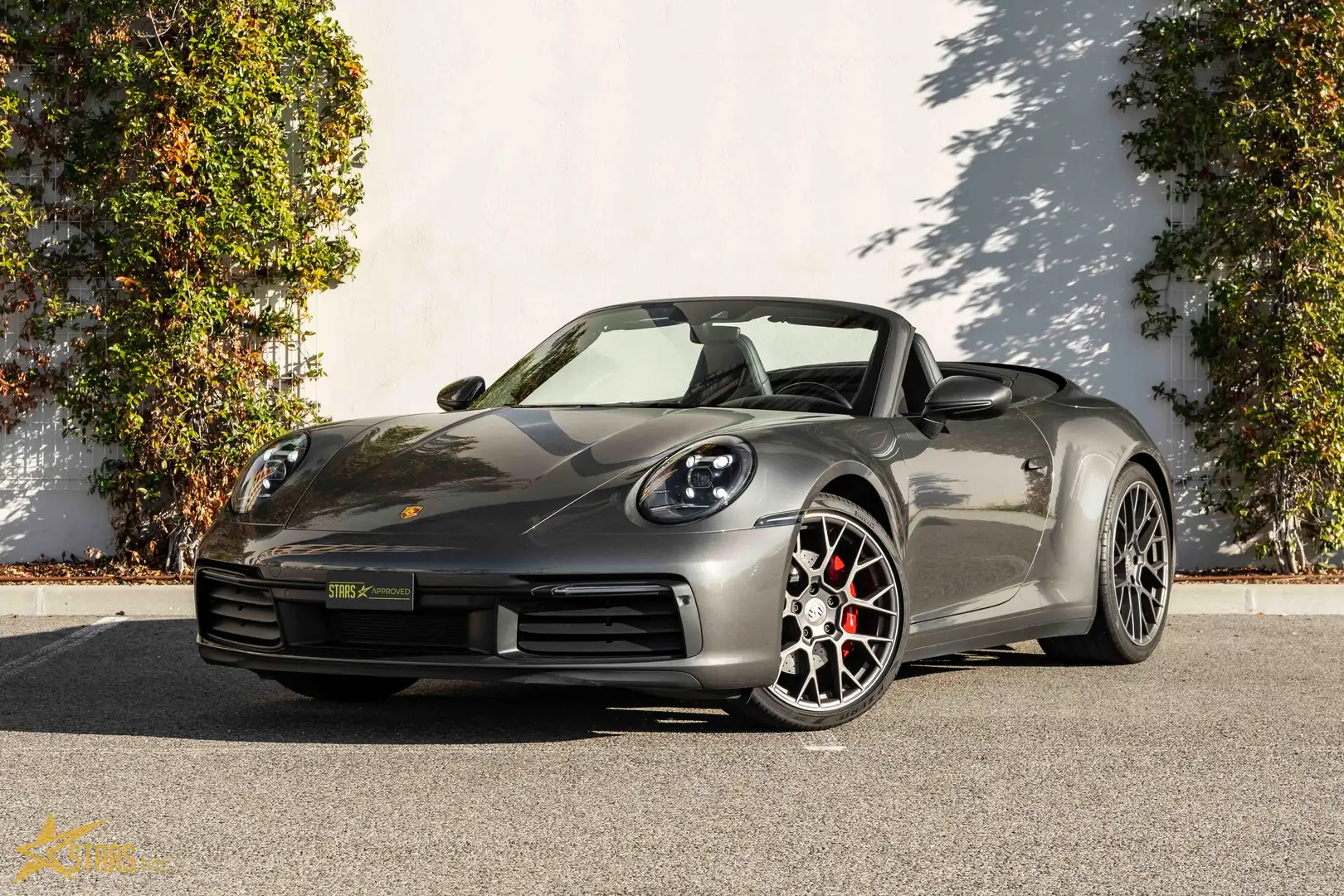 Porsche 911 (992) CABRIOLET 3.0 450 Carrera 4S Gris - 2