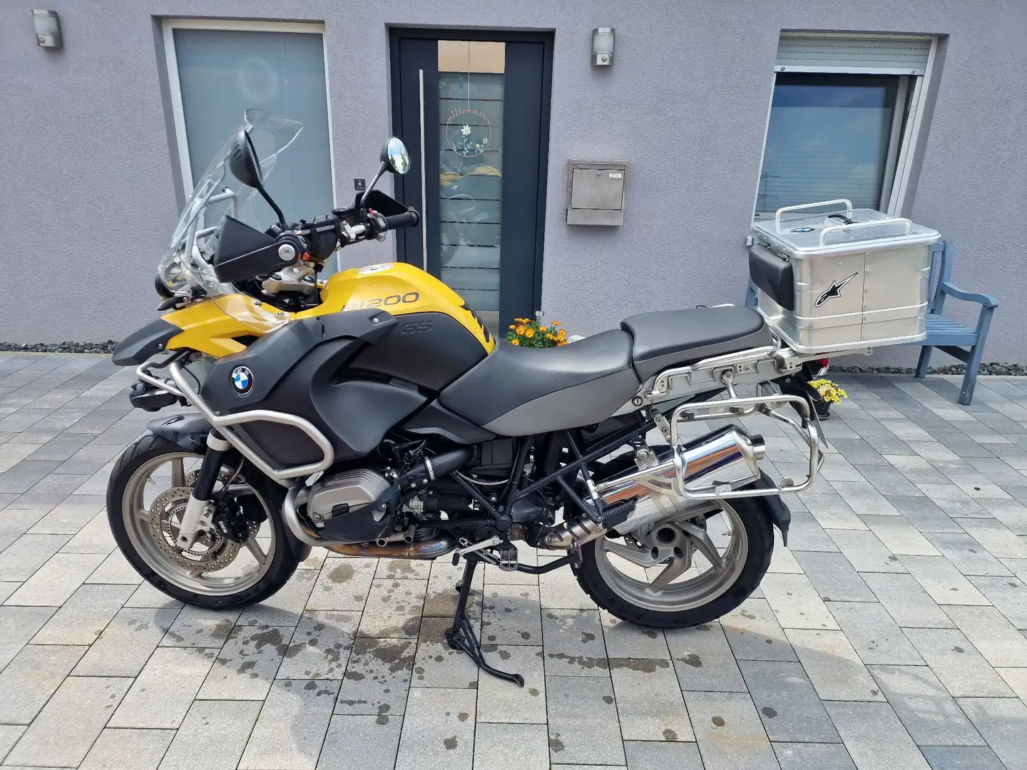 BMW R 1200 GS Adventure Gelb - 1