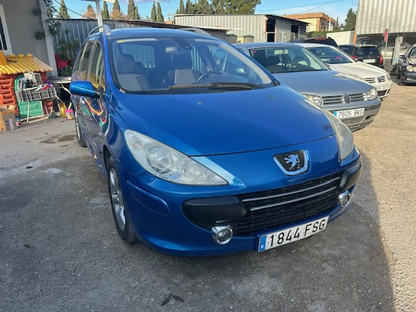 Peugeot 307 SW 1.6HDI D-Sign 110 Blau - 2