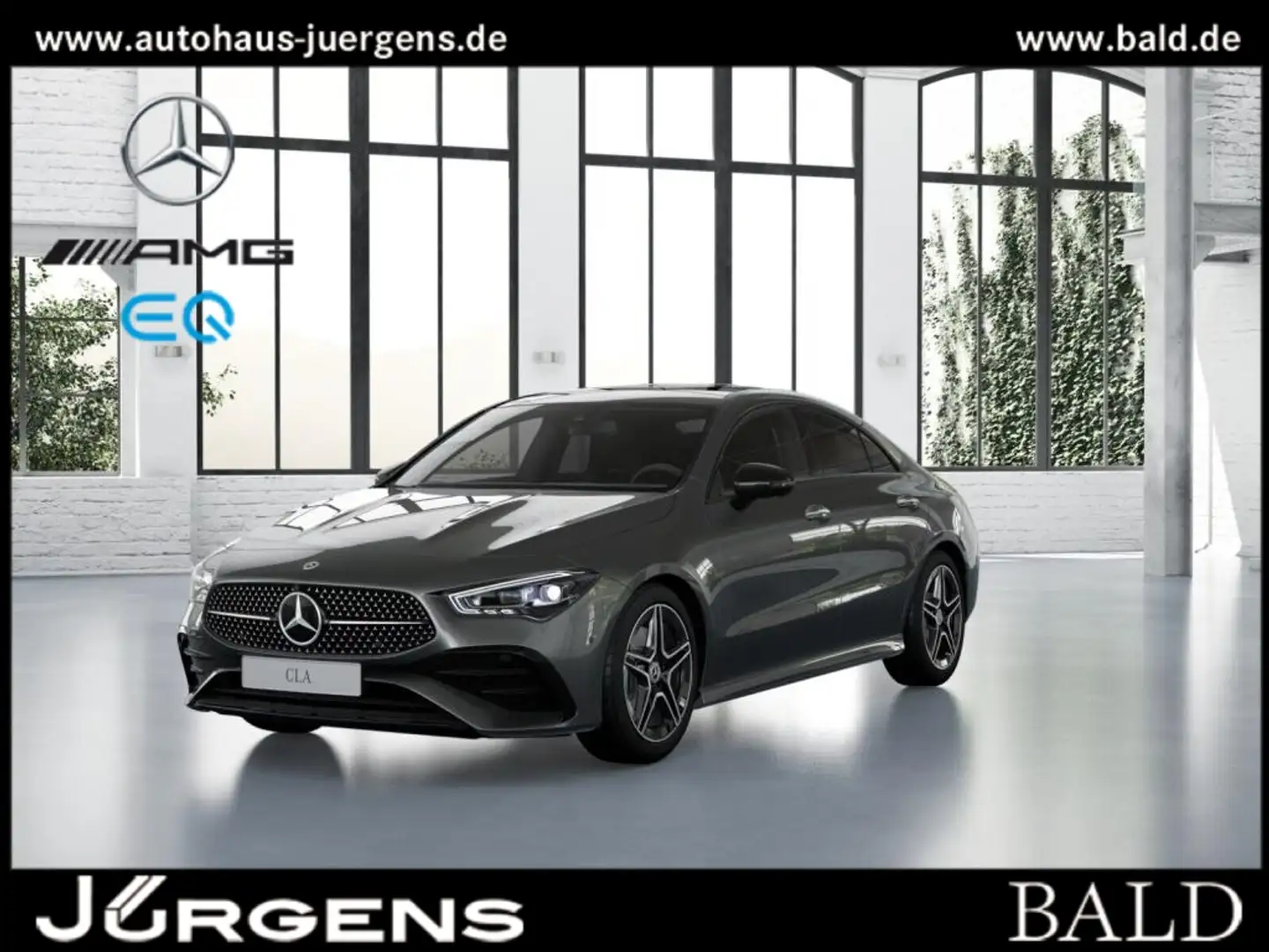 Mercedes-Benz CLA 250 e Coupé AMG-Sport/Pano/Night/360/MLB/18" Grau - 1
