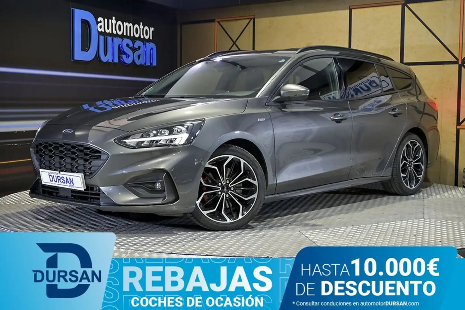 Ford Focus 1.5 Ecoblue 88kW STLine SB Gris - 1