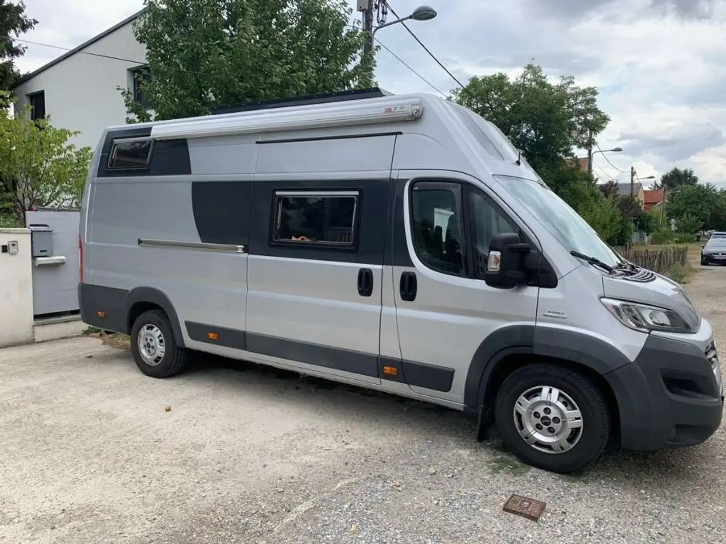 Caravans-Wohnm Fiat 250 L4H3 Camper Grau - 1
