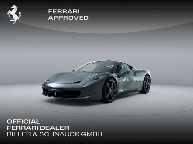 Imagine Ferrari 458 Italia >GRIGIO SILVERSTONE*RACING SEATS<