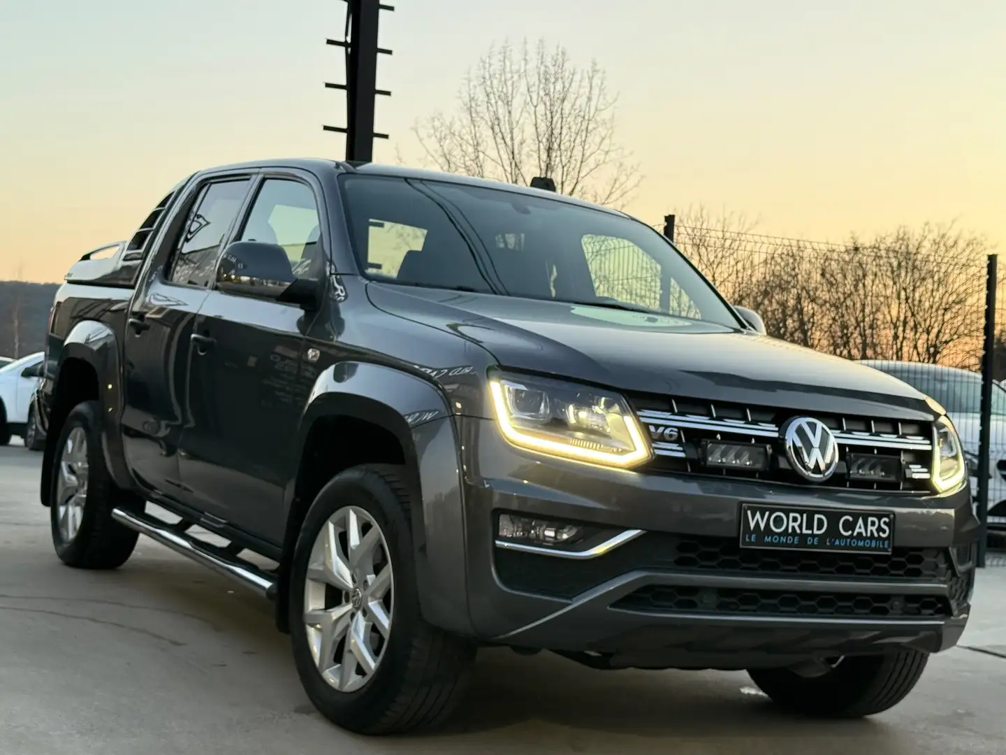 Volkswagen Amarok 3.0TDi V6 4MOTION TVAC*BTWIN NAVI CAMERA FULL OP Gris - 2