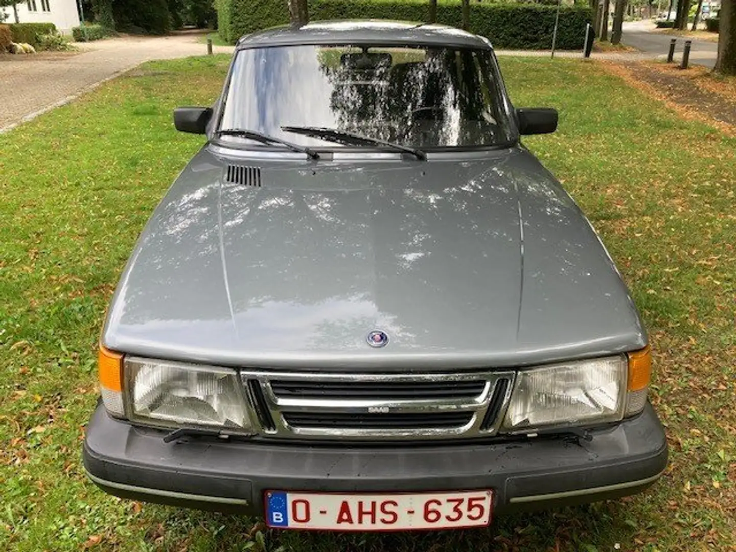 Saab 900 3 deurs Gris - 2