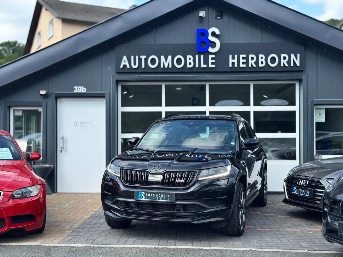 Skoda Kodiaq RS 4x4/7Sitzer/360°/Pano/Canton/AHK/LED Schwarz - 1