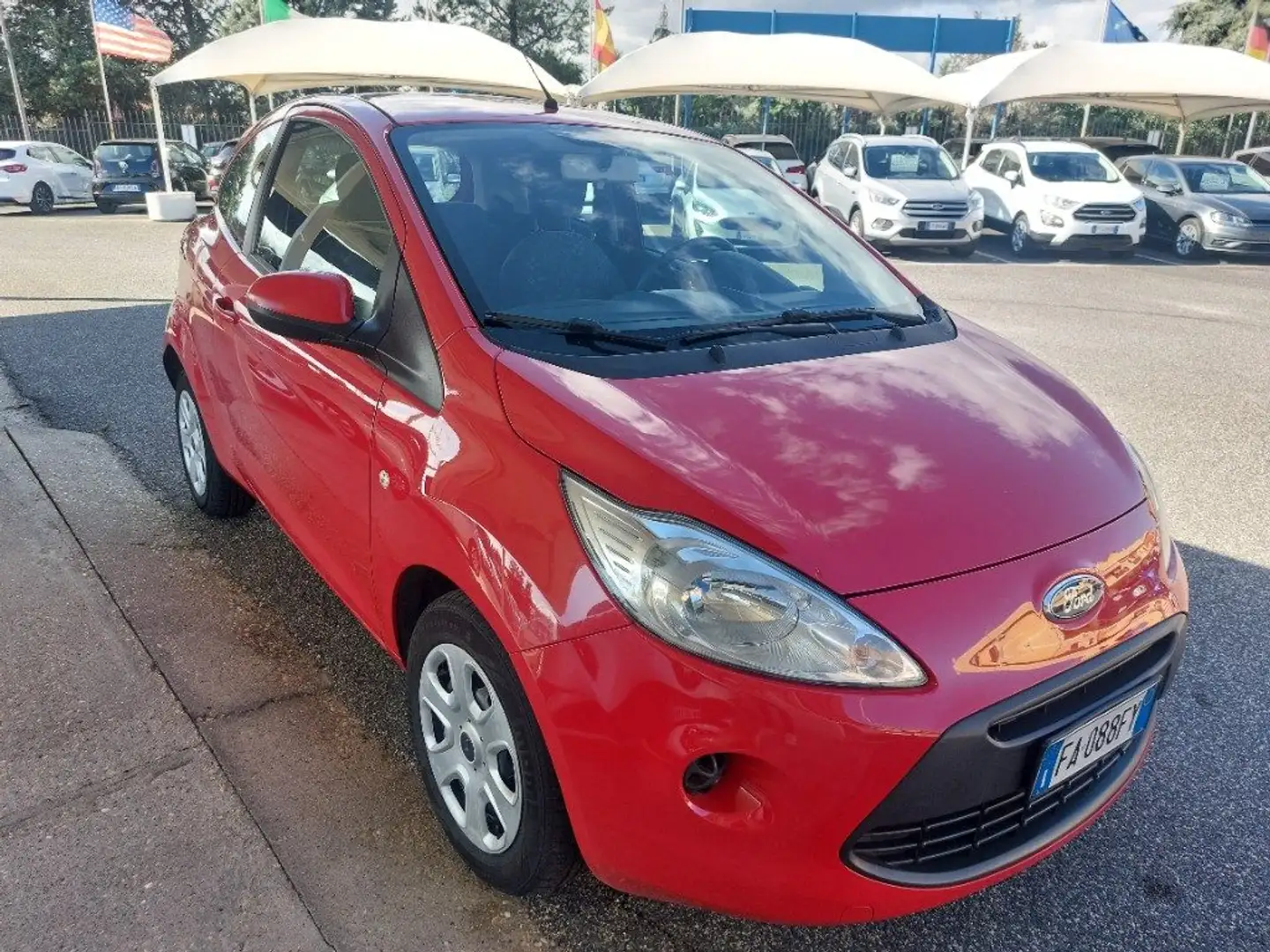 Ford Ka/Ka+ 1.2 8V 69 CV Bz.-GPL Neopatentati EURO 6 Czerwony - 1