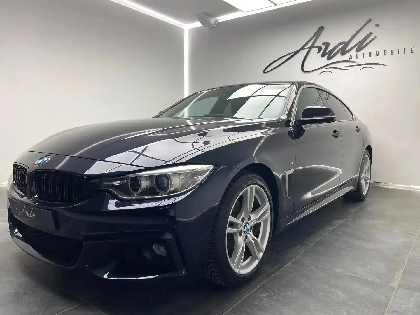 BMW 418 d *GARANTIE 12 MOIS*1er PROPRIO*PACK M*GPS*XENON* Bleu - 1