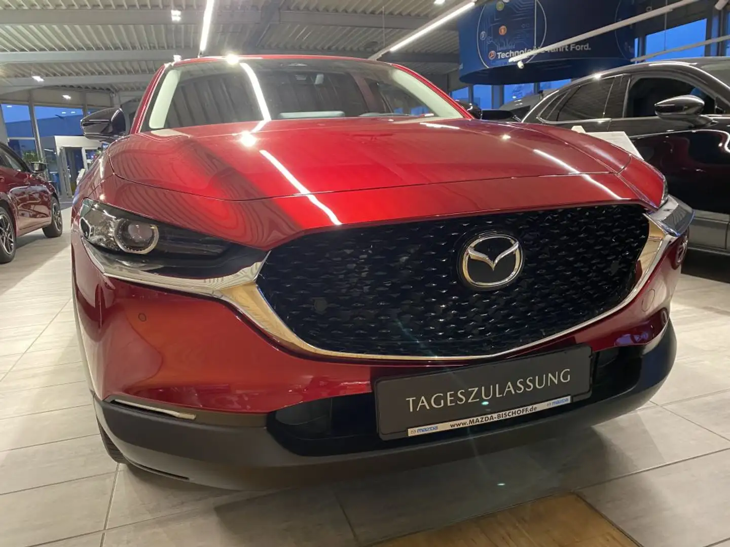 Mazda CX-30 e-SKYACTIVE G 122 SKYACTIV-Drive HOMURA Rouge - 2