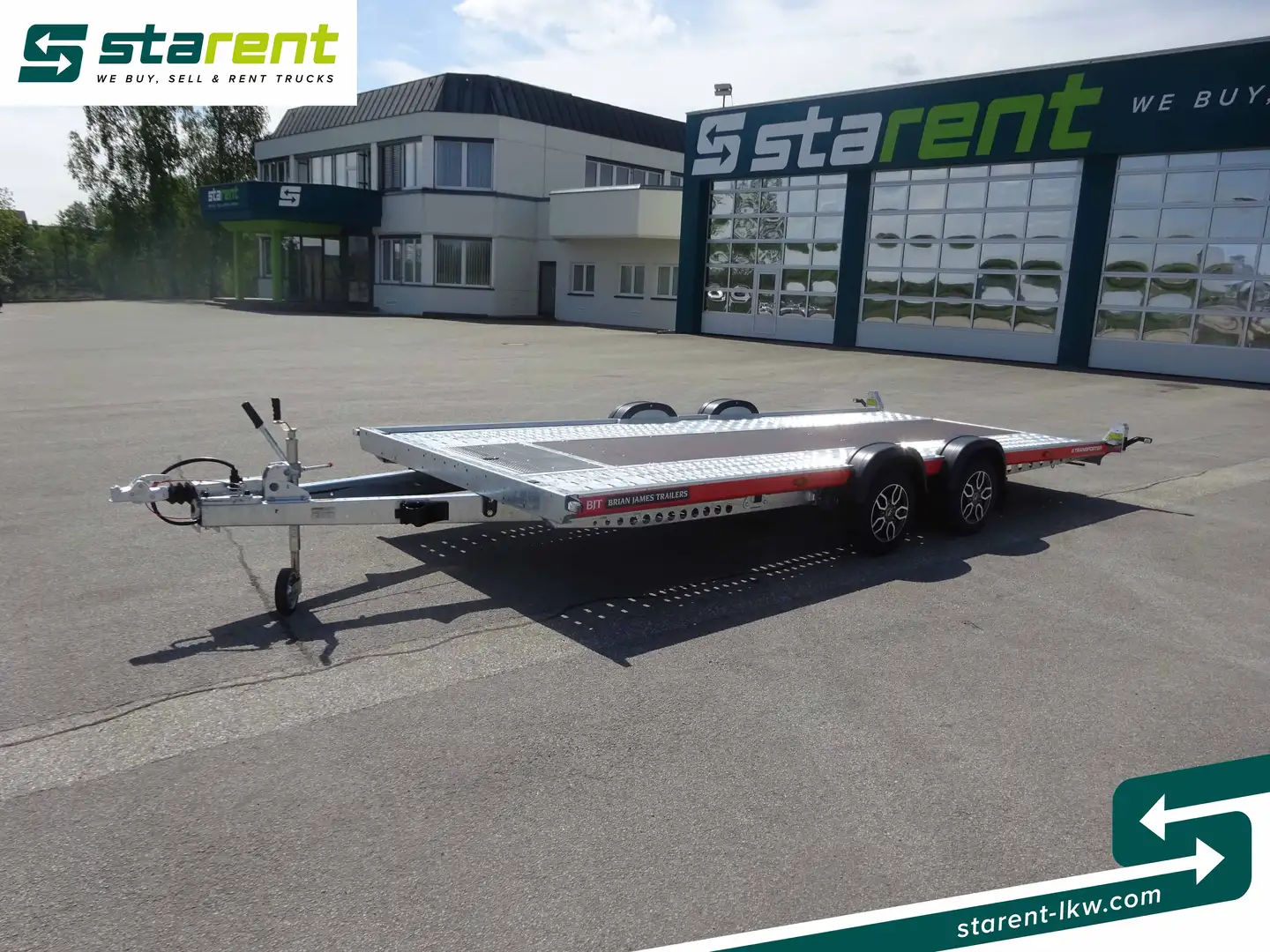 Brian James A-Transporter, Rampen, Alufelgen Silber - 1
