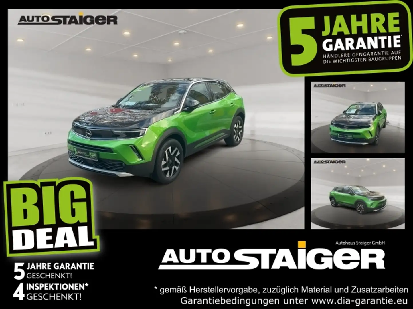 Opel Mokka 1.2 Turbo Elegance LED Sitzheizung PDC Grün - 1