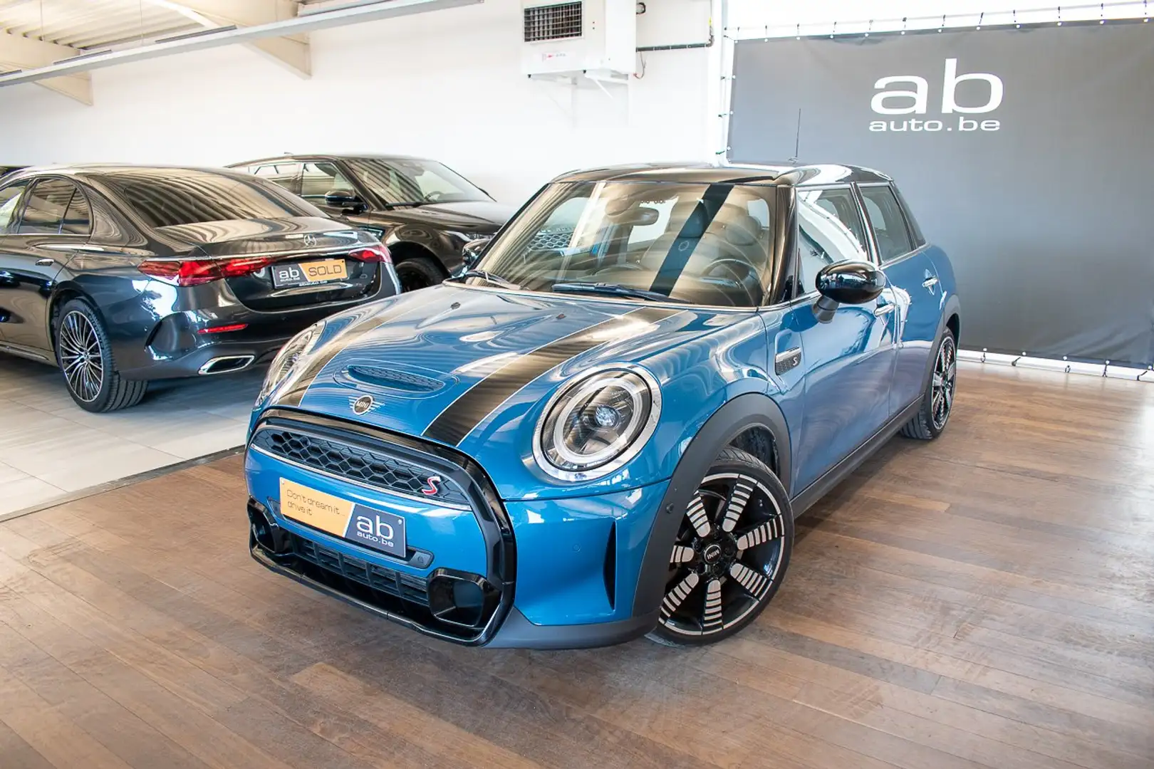 MINI Cooper S AUTOM, NAV, APPLE CP, PARKASSIST, DRIVER ASSISTANT Bleu - 2
