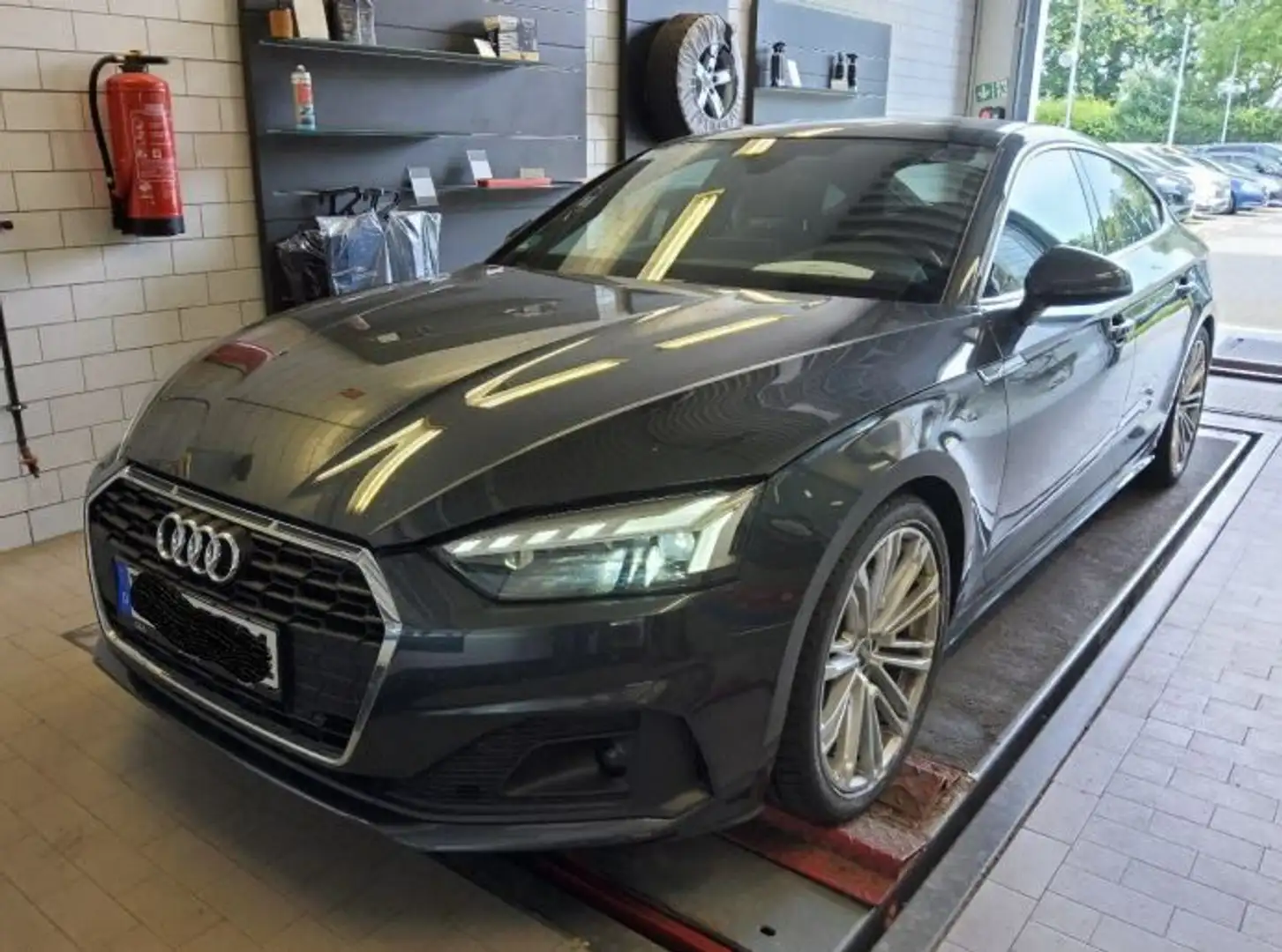 Audi A5 Sportback 40TDI B&O PANO MATRIX LEDER VC 19" Grigio - 1