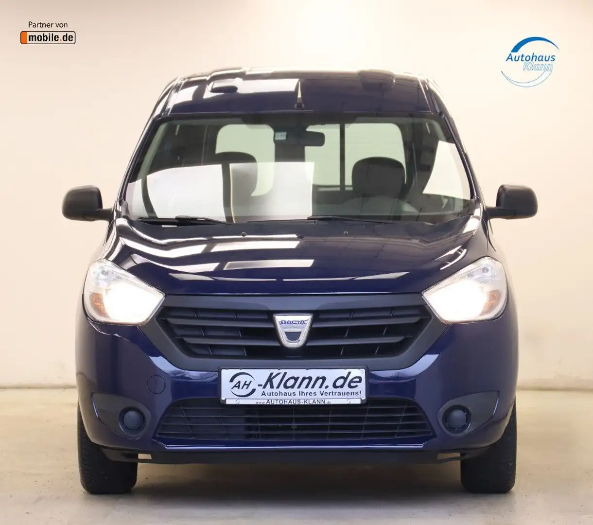 Dacia Dokker Express 1.6SCe 83PS LPG Ambiance 1.Hand Blau - 2