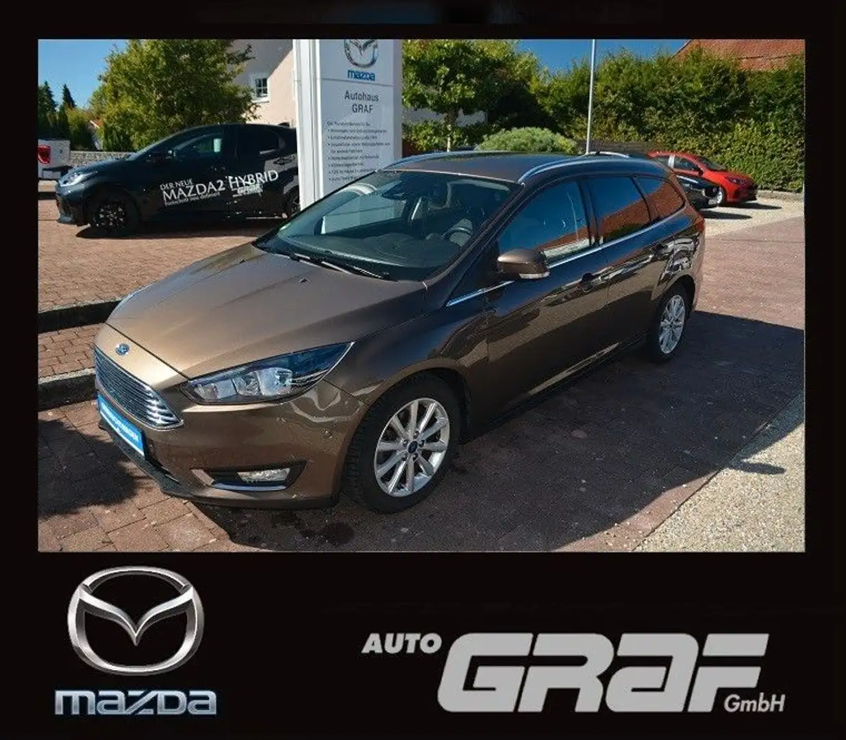 Ford Focus Turnier Titanium Brun - 1