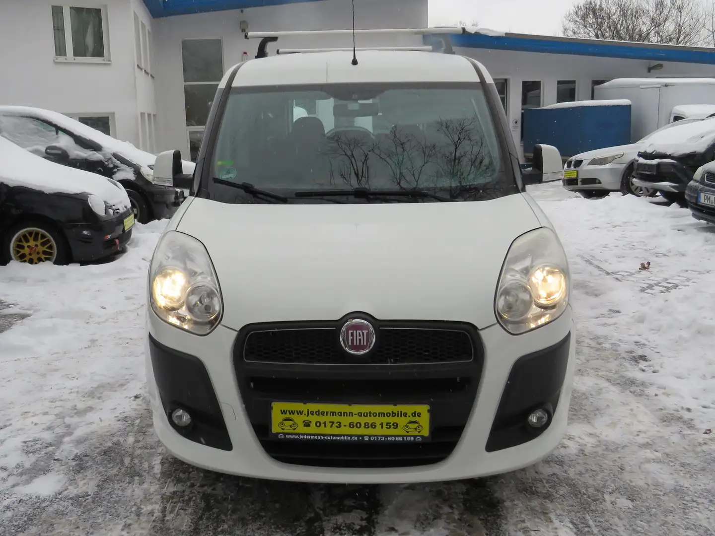 Fiat Doblo SX Maxi Kombi Lange Version Weiß - 2