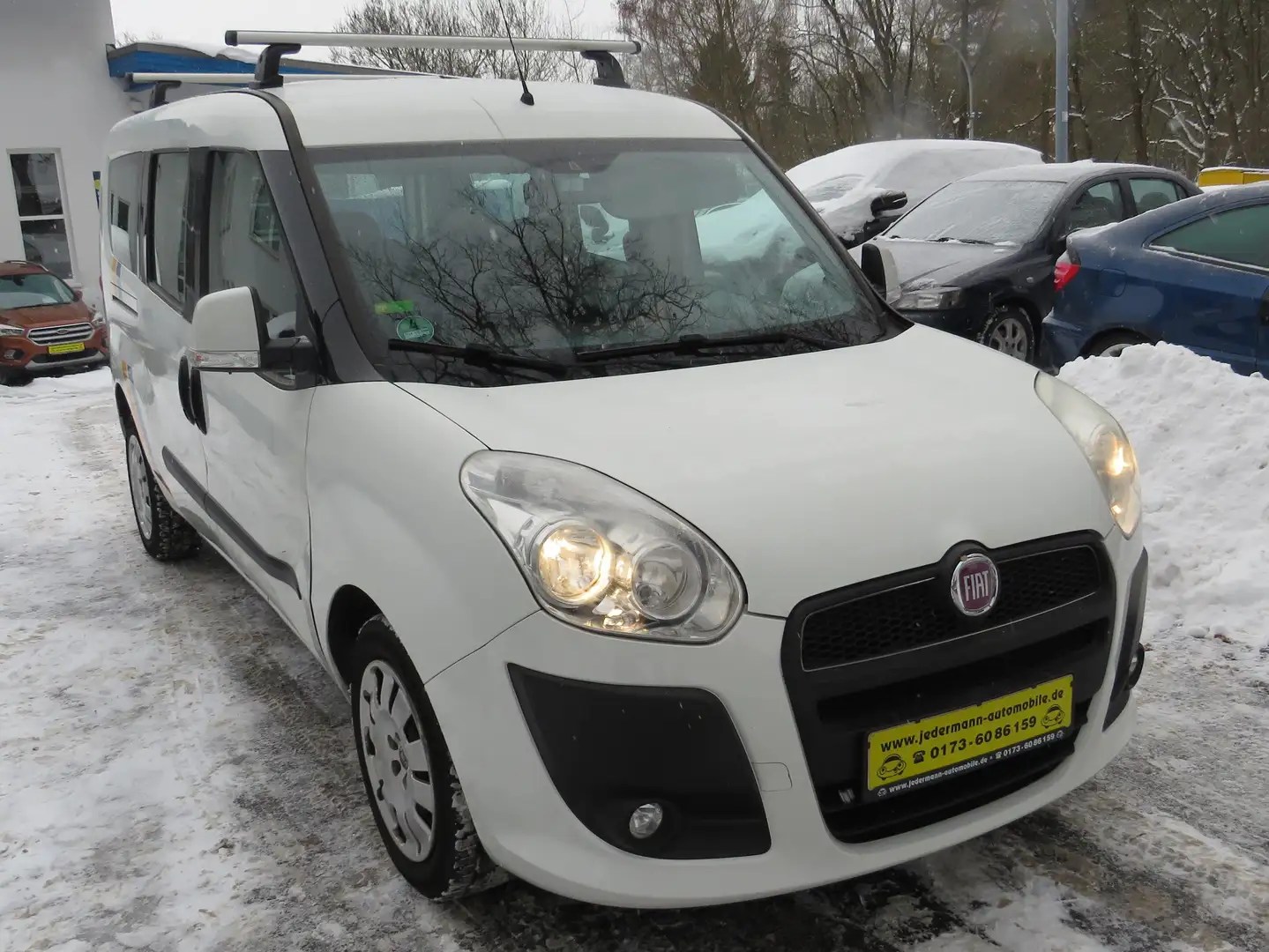 Fiat Doblo SX Maxi Kombi Lange Version Weiß - 1