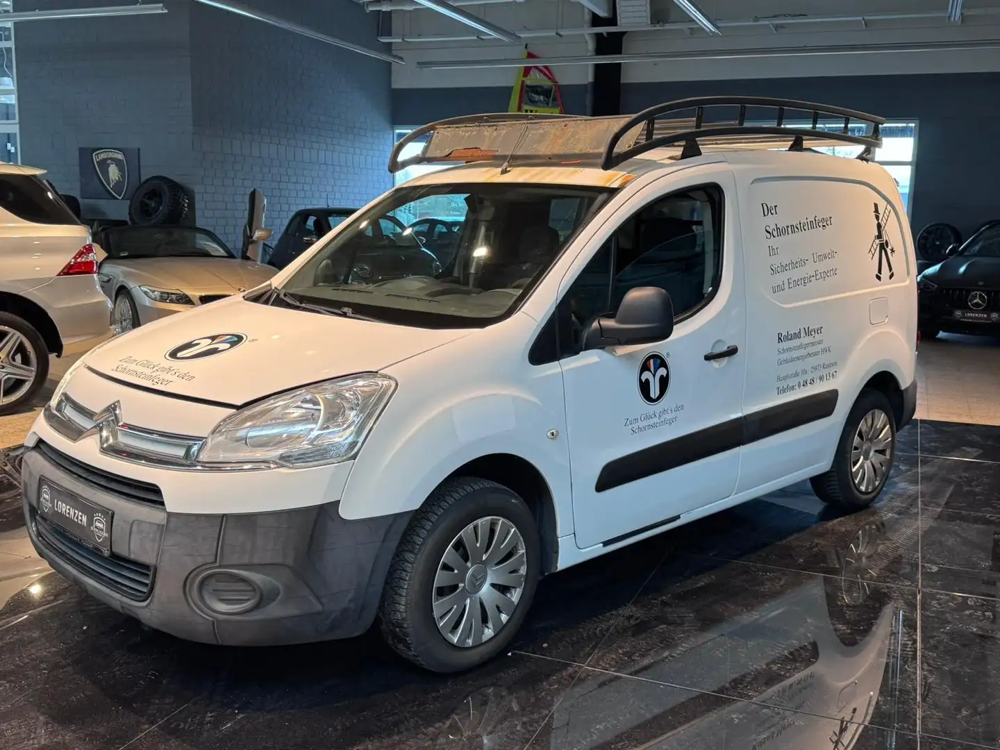 Citroen Berlingo Kasten Niveau B L1 PDC Blueto. 1. Hand Weiß - 1