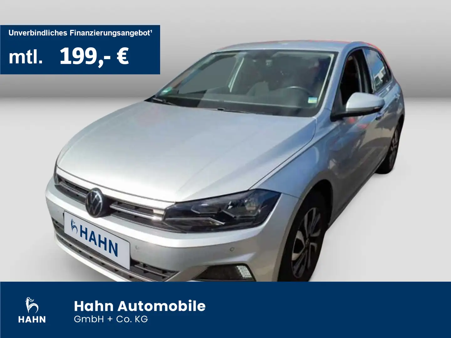 Volkswagen Polo 1.0TSI Active Navi Sitzh Climatr PDC Silber - 1
