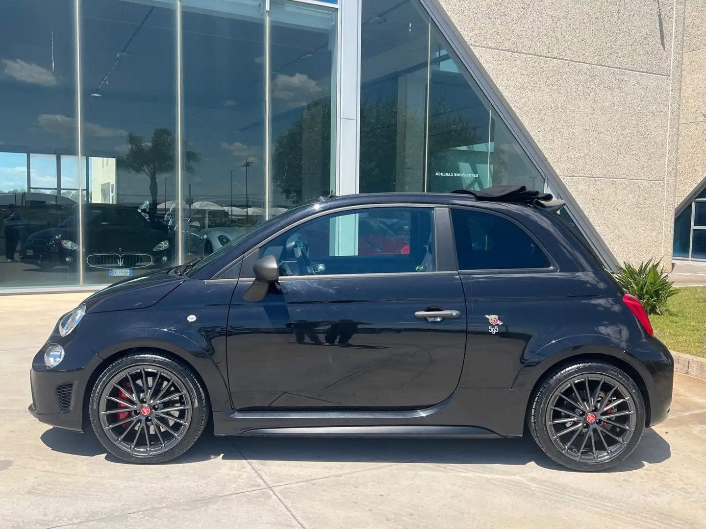 Fiat 500 Abarth 595 cabrio 1.4 Turbo T-Jet 180 CV competizione Schwarz - 2