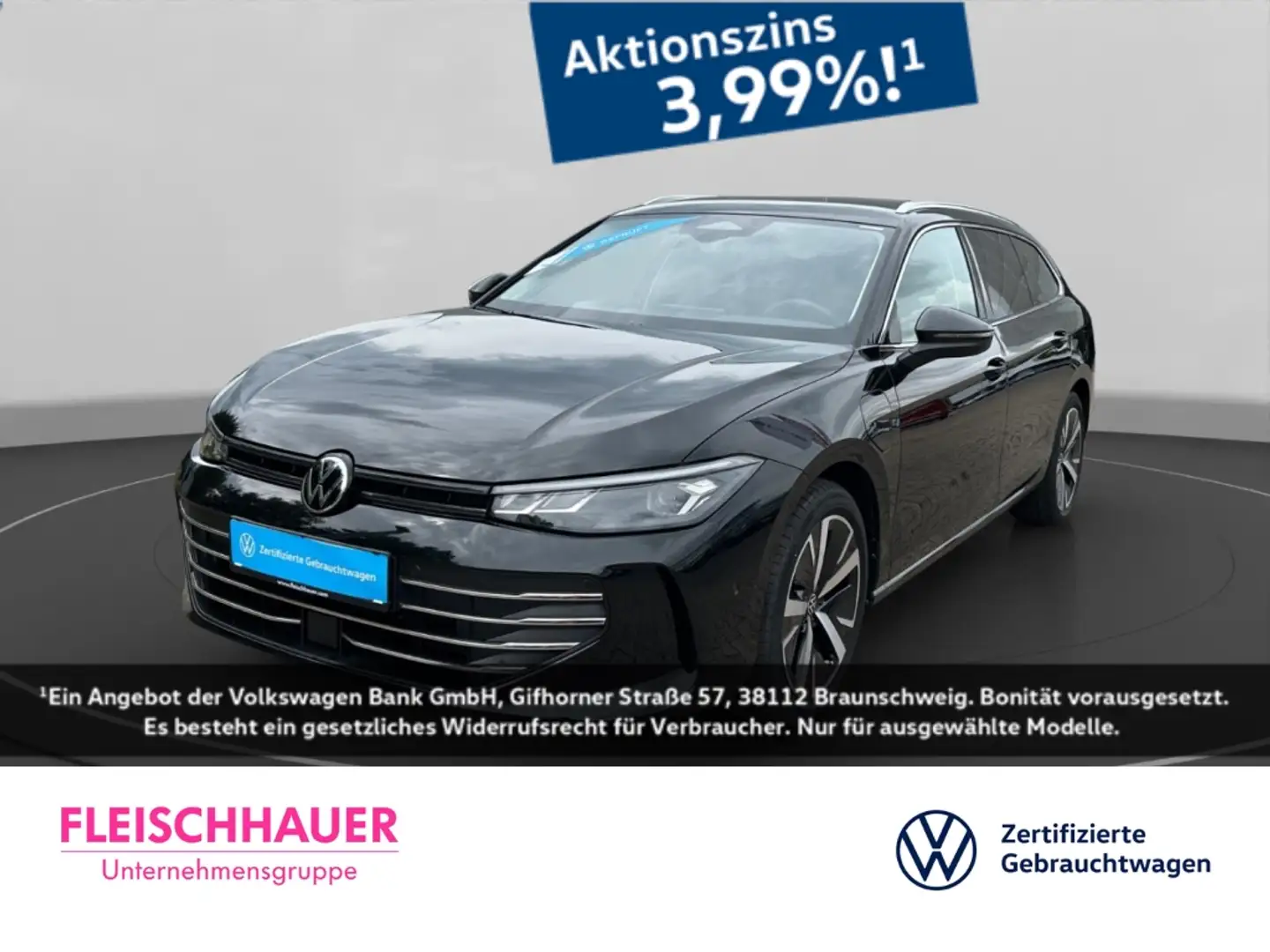 Volkswagen Passat Variant 1.5 TSI eHybrid Business +Automatik+Navigation+Erg Schwarz - 1