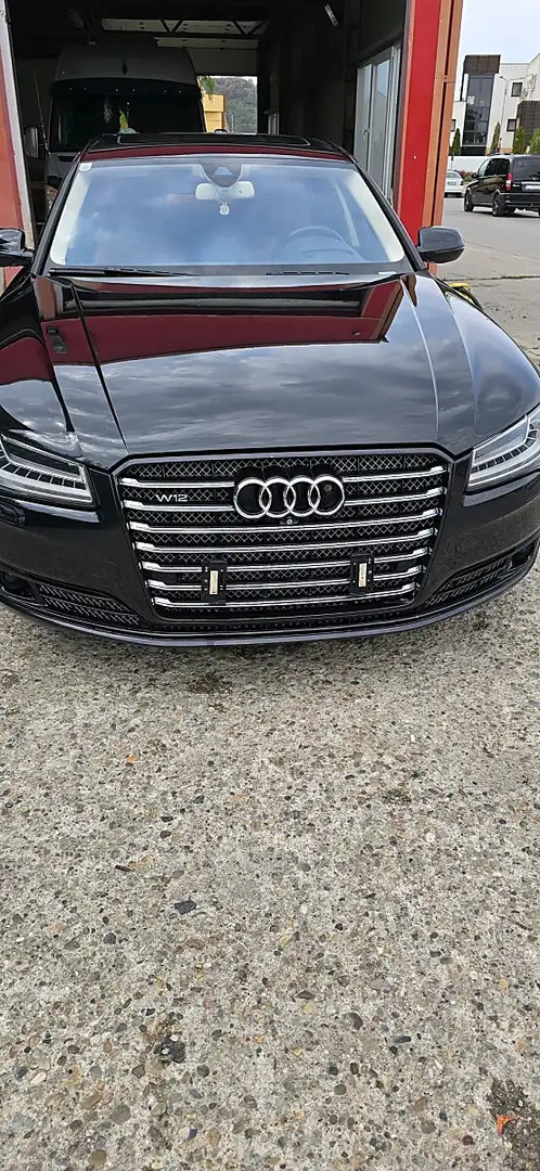 Audi A8 6,3 W12 lang quattro Tiptronic Schwarz - 2
