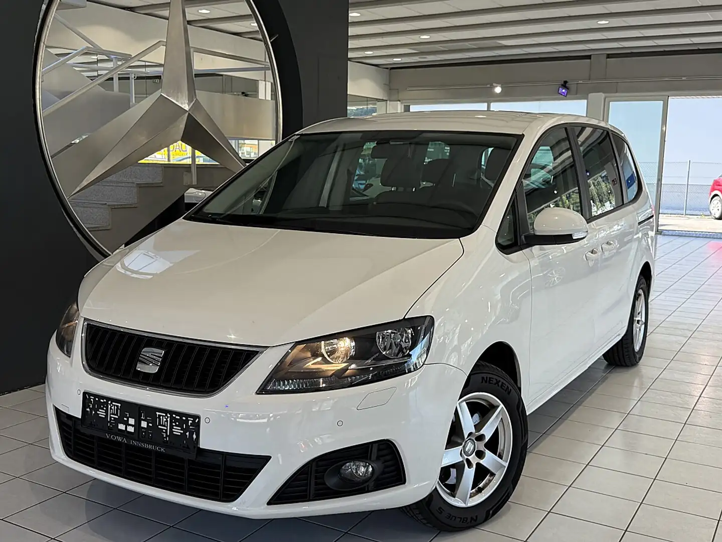 SEAT Alhambra Reference 2,0 TDI CR DPF - nur für Händler oder... Weiß - 1