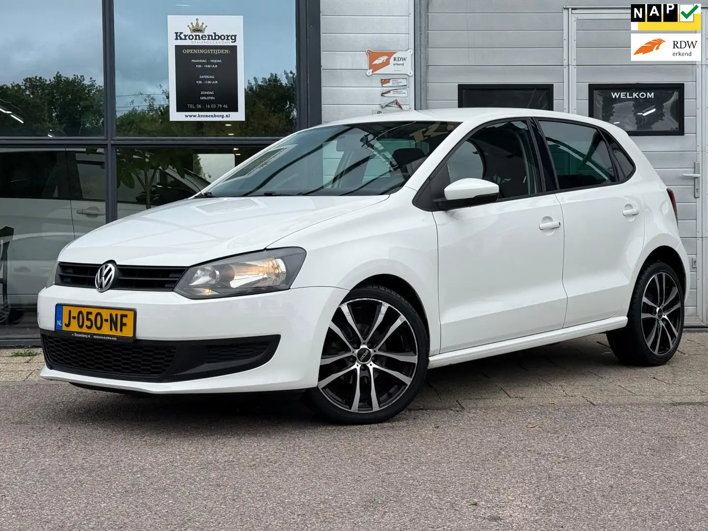 Volkswagen Polo 1.2 Easyline, NAP, CARPLAY, AIRCO Blanco - 1