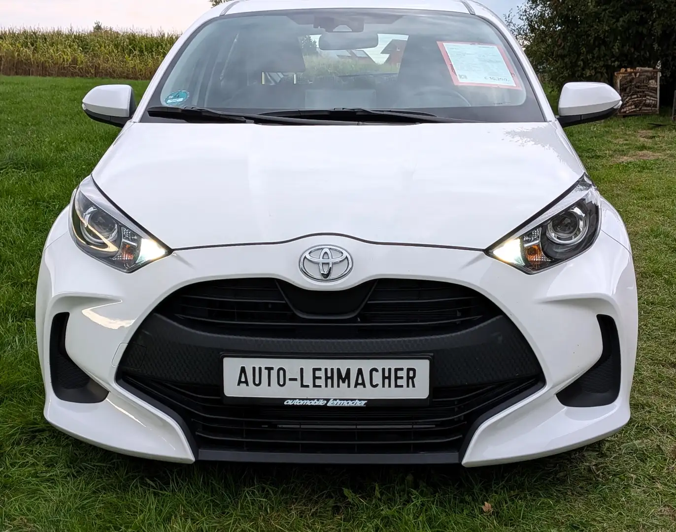 Toyota Yaris Comfort Weiß - 1