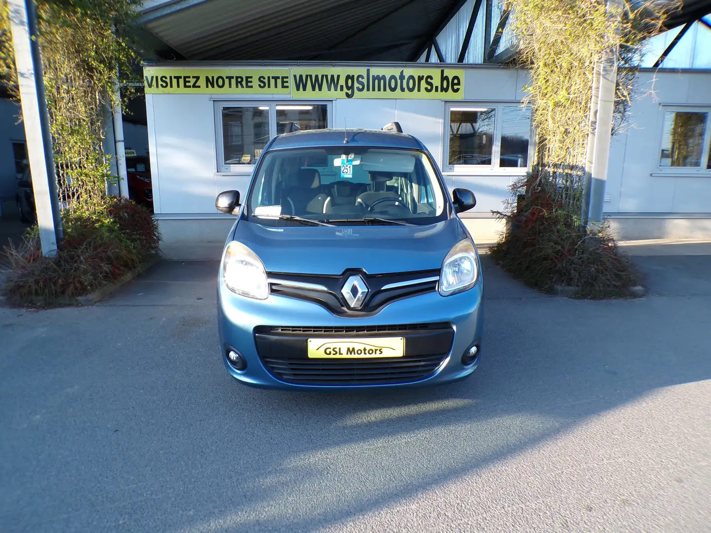Renault Kangoo 1.2 TCe 115cv Bleu 04/15 Airco Radio Bluetooth USB Bleu - 2