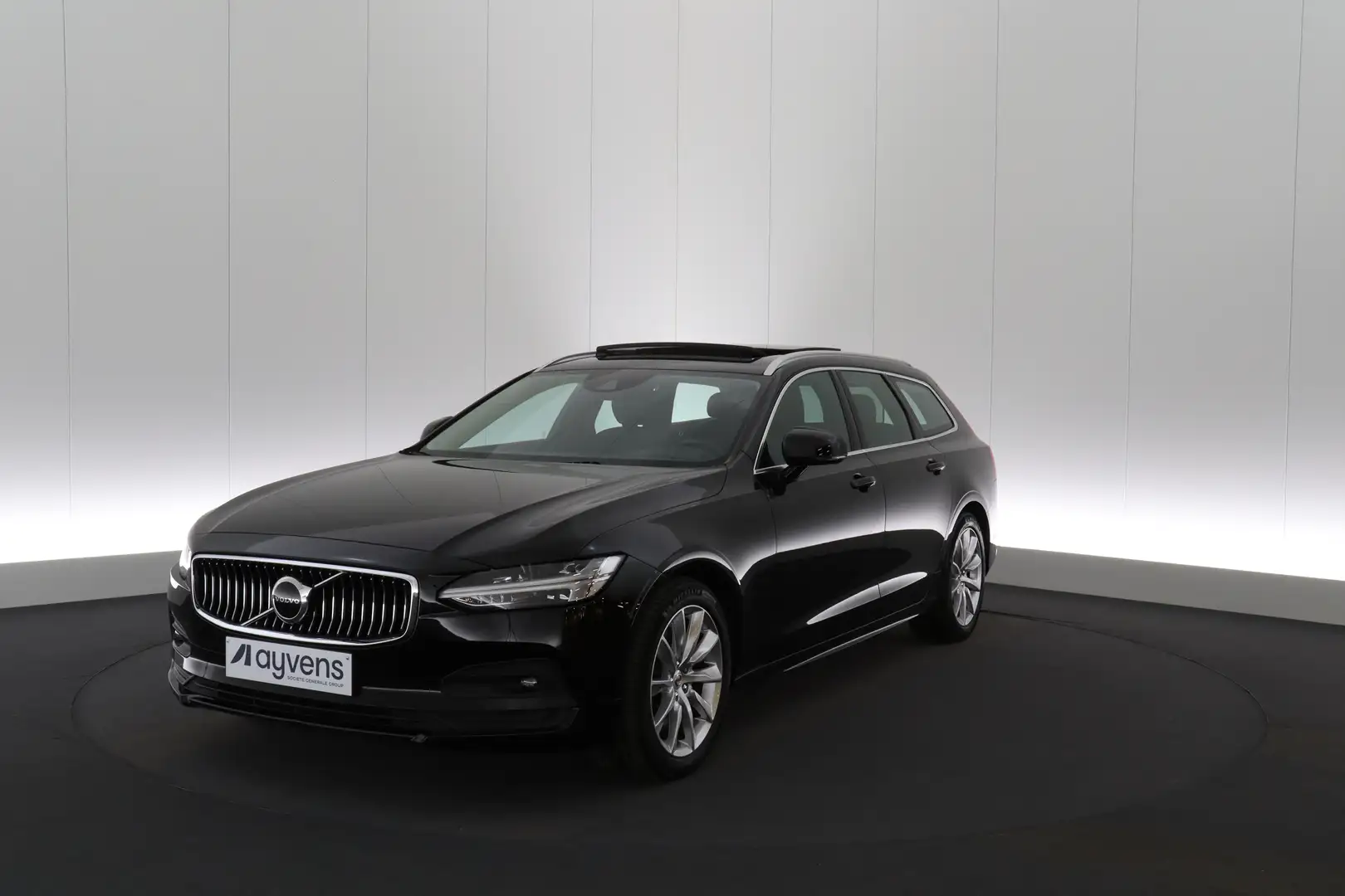 Volvo V90 2.0 B4 Geartr. Momentum Pro LEDER/CUIR LED GPS PDC Schwarz - 1