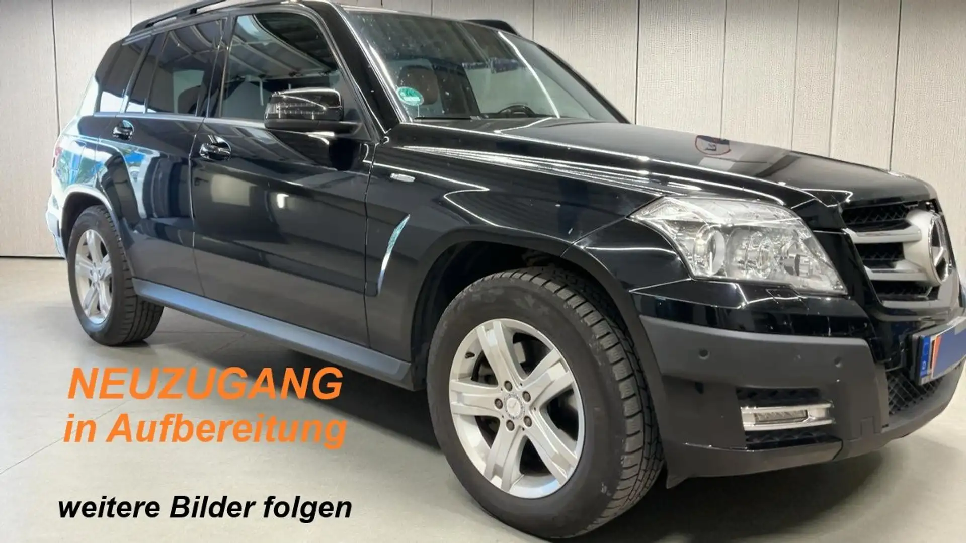 Mercedes-Benz GLK 220 CDI,4-Matic,Designo,AHK,Leder,SH,TÜV 6-26,Serv. Schwarz - 1